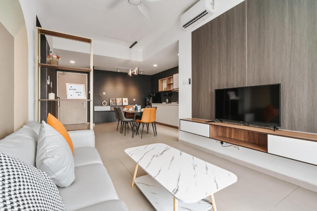 Nowhere 2Br & 2Bath Apartment With Balcony @ Reizz Residences กัวลาลัมเปอร์ ภายนอก รูปภาพ
